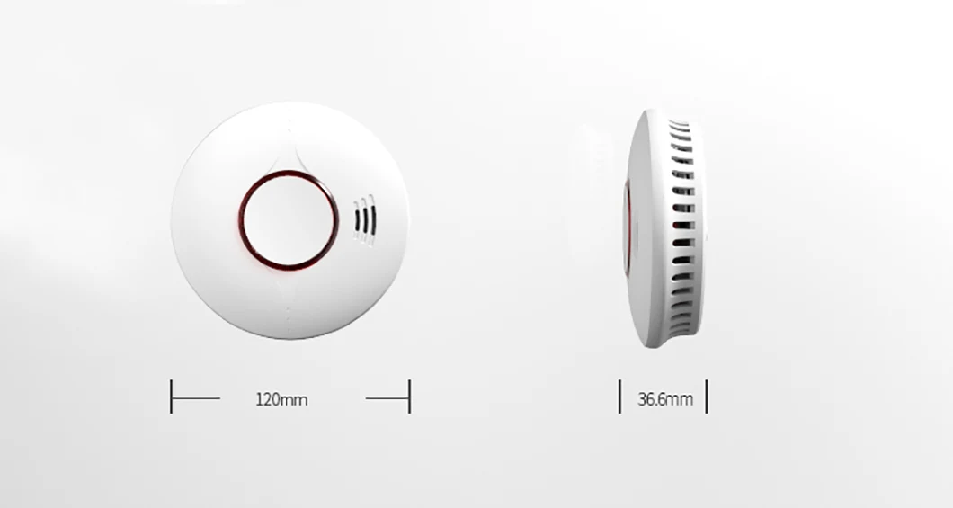 Bsk Km Ukca NF Wireless Smoke Detectors En14604 Interlinked Smoke Alarms for Scotland