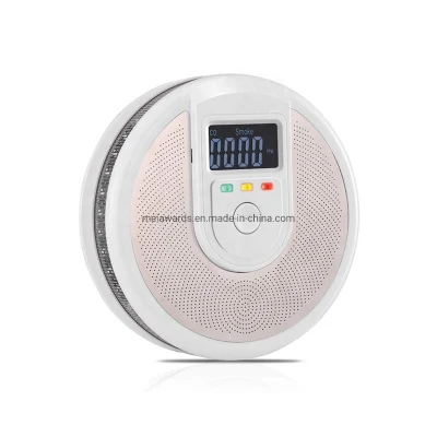 Amazon Selling Combo Co Alerta de vazamento de fumaça Alerta de monóxido de carbono e detector de alarme híbrido de fumaça